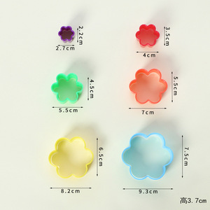 Đa kích thước nhựa Biscuit khuôn tròn hình trái tim fondant <span class=keywords><strong>Cookie</strong></span> Máy cắt - Product Image 3