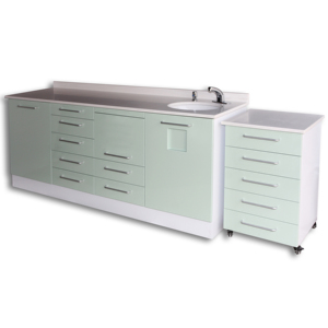 Mobile per Studio Dentistico Personalizzato con Design Gratuito, Materiale in Marmo, Lavabo in Ceramica, Arredamento per Clinica Odontoiatrica - Product Image 5