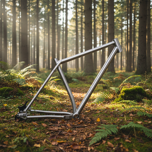 Oferta Especial: Cuadro de Bicicleta de Titanio OEM 700C con Diseño de Acopladores S&S, Transmisión por Correa, Desviador y Patillas Deslizantes <span class=keywords><strong>Rohloff</strong></span> para Ciclismo en Gravel - Product Image 1