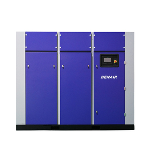 DENAIR Type sec à faible bruit stationnaire 110kw 150HP 7bar 8bar 10bar <span class=keywords><strong>Compresseur</strong></span> d'air à vis <span class=keywords><strong>sans</strong></span> <span class=keywords><strong>huile</strong></span> pour usage industriel - Product Image 5