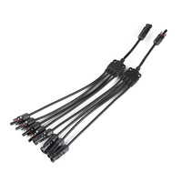 Connecteur en Y Premium Mc.4 3 en 1, solution étanche IP68 pour systèmes solaires, 1500V 30A