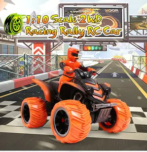 Meilleure vente télécommande Quad Bike jouet en gros 1/10 RC motos jouets 2.4G radiocommande voiture jouet