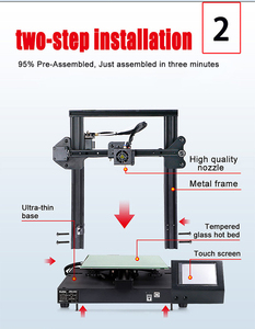 <strong>New</strong> Arrival <strong>3D</strong> <strong>Printer</strong> Machine, Touch Screen FDM <strong>3D</strong> <strong>Printer</strong> Intelligent Desktop DIY Printing Machine S-30 - Product Image 5