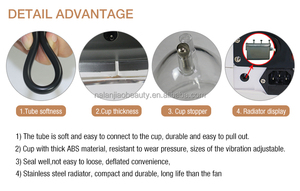 Masseur mammaire et fessier à ventouses sous vide pour <span class=keywords><strong>drainage</strong></span> <span class=keywords><strong>lymphatique</strong></span> et lifting - Product Image 4