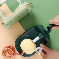 Hyri Hand Crank Roterende Keuken Appel En Peer Fruit Dunschaar Appelsnijder Keukengadgets Handmatige Appelschiller