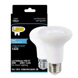 หลอดไฟ LED รีเฟลกเตอร์ R90 ขั้ว E27 12W 230V สำหรับให้แสงสว่างภายในอาคาร - Product Image 2
