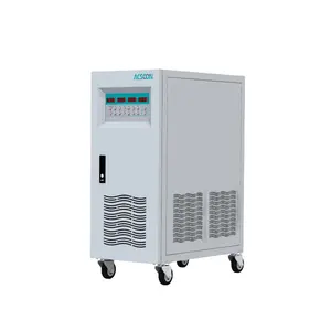 Acsoon AF400 90kva static frequency converter lab test 3 phase 115v 400hz ac power supply for aircraft