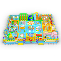 Parc d'attractions aquatique gonflable de terrain de jeu d'intérieur de PVC de 0.55mm pour l'amusement et le divertissement extérieurs de partie d'enfants