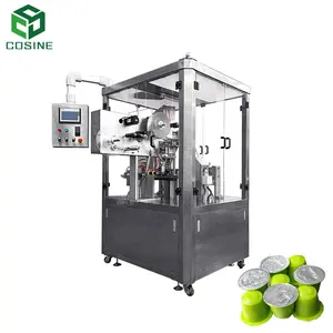 Facotrry Price Kcup /Aluminum Nespresso coffee Capsules filling sealing machine