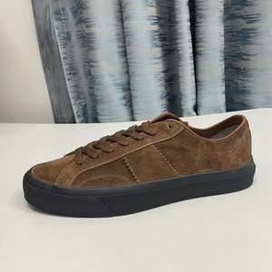 Zapatos para Caminar Ligeros de Gamuza de Cuero Vacuno de Lujo, Zapatos Planos de Cuero Genuino para Hombre, Deportivos, Unisex, Tallas Grandes, Personalizables con Logotipo, Primavera - Product Image 6