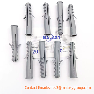 MALAXY di alta qualità 6mm 7mm 8mm 10mm 12mm di plastica PE vite di ancoraggio espandere chiodi tappi per parete - Product Image 2
