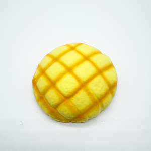Jouet anti-stress Squishy Fidget en PU, 10 cm, en forme de pain ananas, extensible, à remontée lente, pour enfants, unisexe - Product Image 5