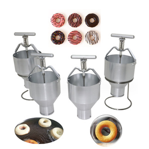 Bola de <span class=keywords><strong>Donut</strong></span> eléctrica automática de alta calidad, 4 agujeros, 8 anillos, fabricante de Donuts para hacer <span class=keywords><strong>Donut</strong></span> - Product Image 2