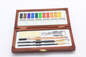 Bview Art Professionele Houten Doos Pakket Solide Aquarel Verf Pack Voor Aquarel En Schetsen - Product Image 6