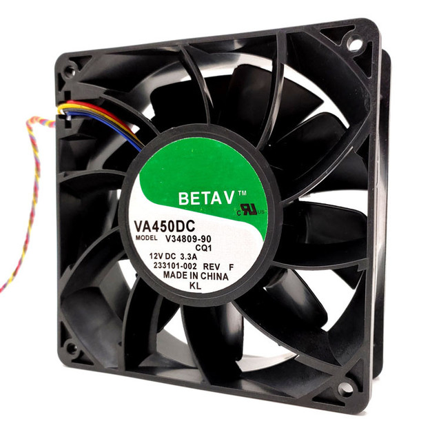Brand New VA450DC V34809-90 120x120x38 High Speed Cooling Fan 12V 3.3A Computer Server