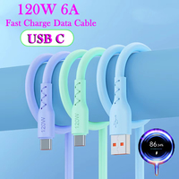Câble de données USB C durable à haute vitesse compatible avec les téléphones Samsung Xiaomi Redmi Android, chargeur de téléphone, performance stable