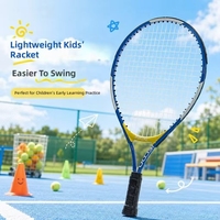 Raquettes de tennis portables légères en alliage d'aluminium et nylon pour enfants, avec poignée Penhold, pour l'entraînement en extérieur - Fournisseur direct