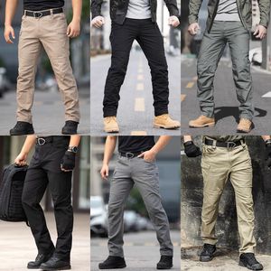 Pantalon tactique Ripstop léger et respirant pour hommes, extensible, extérieur, travail, randonnée, vêtements <span class=keywords><strong>EDC</strong></span>, motif droit - Product Image 1