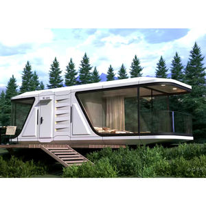 Nouvelles innovations Space Capsule House Hôtel Conteneur de vacances Mobile Extensible Portable Mobile Home de luxe - Product Image 1