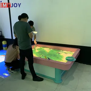 السحر التفاعلية للأطفال لعبة تفاعلية 3D الإسقاط طاولة الرمل رمل