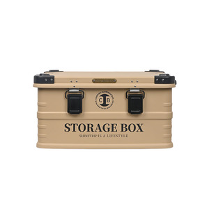 High quality aluminum alloy waterproof rainproof large capacity storage box Outdoor picnic fishing camping storage box