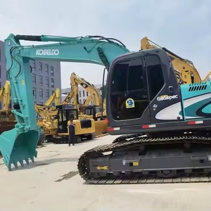 Équipement de marque japonaise Pelle KOBELCO SK200D de seconde main de 20 tonnes de haute qualité en stock - Product Image 4