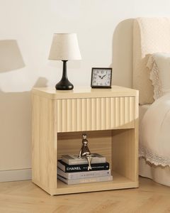 Gỗ Bàn Cạnh Giường ngủ với lưu trữ, giữa thế kỷ nightstand giường bên bảng cho phòng ngủ, sofa bên bảng cuối bảng cho phòng khách - Product Image 1
