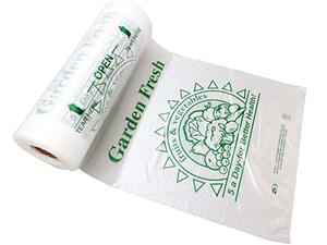 Popular Supermarket Shopping Carry Out Side Gusset Bag Fruits & Vegetables Food Packaging Biodegradable <b>Plastic</b> Bag on <b>Roll</b> - Product Image 2
