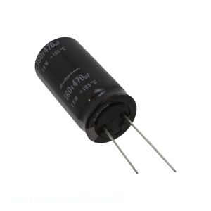 ตัวเก็บประจุ470 uF ฝา160TXW470MEFC18X35สารส้ม470 uF 20% 160V แบบรูรับแสง - Product Image 1