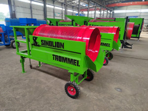 Di Động Trommel Screener Nhỏ Đá Sàng Máy Cho Phân Hữu Cơ Quay Đất Trống Màn Hình - Product Image 5