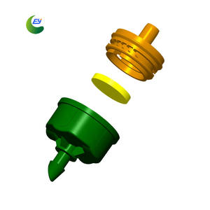 Buse d'irrigation goutte à goutte 2L/<span class=keywords><strong>H</strong></span> 4L./<span class=keywords><strong>H</strong></span> <span class=keywords><strong>8L</strong></span>/<span class=keywords><strong>H</strong></span> en ligne PC Arroseur de jardin Arroseur d'arrosage - Product Image 3