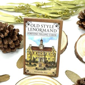 Cartas de adivinación <span class=keywords><strong>Lenormand</strong></span> de estilo antiguo de Alexander Ray - Baraja <span class=keywords><strong>Lenormand</strong></span> tradicional de 36 piezas para principiantes - Product Image 4