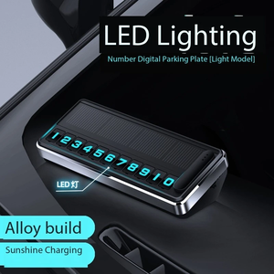 Автомобильный номерной знак на солнечной батарее - Product Image 3
