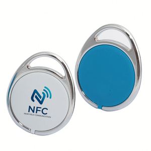 Smart NFC Keychain Holder <b>Lanyard</b> Custom <b>Polyester</b> Sublimation <b>Lanyard</b> NTAG215 Chip for Event Access Control Security Pass - Product Image 3