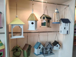 Fabricant de nichoirs à oiseaux en bois FSC BSCI, nichoirs d'extérieur résistants aux intempéries sur mesure, fournisseur en gros GYBH-01 - Product Image 6