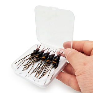 Leurre <span class=keywords><strong>de</strong></span> pêche artificiel en forme <span class=keywords><strong>de</strong></span> <span class=keywords><strong>nymphe</strong></span> à pattes tachetées avec tête en cuivre, <span class=keywords><strong>pour</strong></span> la pêche à la <span class=keywords><strong>truite</strong></span> et au bar - Product Image 2