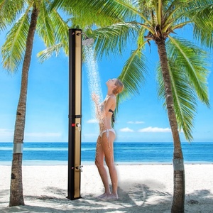 CYEN <span class=keywords><strong>Ducha</strong></span> <span class=keywords><strong>Solar</strong></span> de PVC Resistente a los Rayos UV para <span class=keywords><strong>Piscina</strong></span> al Aire Libre, <span class=keywords><strong>Ducha</strong></span> <span class=keywords><strong>Solar</strong></span> para Jardín, <span class=keywords><strong>35</strong></span> L, Cepillo Nuevo, <span class=keywords><strong>Ducha</strong></span> <span class=keywords><strong>Solar</strong></span> Dorada SS - Product Image 3