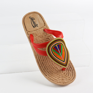 Sandales plates d'été pour femmes, style bohème d'Asie du Sud-Est, respirantes, antidérapantes et douces - Product Image 4