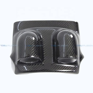 Soporte para Dos Indicadores de 52 mm, de Fibra de Carbono Real, para el Tablero de Mitsubishi Lancer Evolution X EVO 10 CZ4A, 2008-2016 - Product Image 3