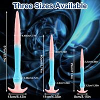 Grand plug anal, jouets anaux, long gode de 22 pouces pour massage de la prostate et entraînement anal, jouets sexuels pour hommes gays et femmes