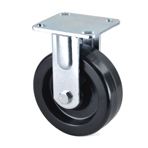 Rodízio de Aldeído Fenólico <span class=keywords><strong>6x2</strong></span> Fixo para Serviço Pesado com Alta Resistência à Temperatura - Direto da Fábrica - Product Image 3