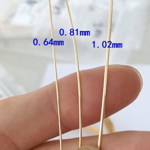 最高品質のジュエリービーズワイヤー変色しないジュエリーワイヤー14Kゴールドフィルドワイヤー - Product Image 5