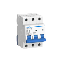 Disyuntor en miniatura MCB, material plástico tipo C, 1P, 2P, C1A, 2A, 3A, 4A, 6A, AC400V/DC220V, 1P, 2P, 3P, 4P