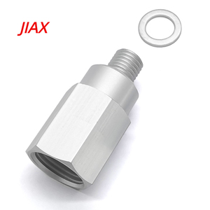 Adaptateur de moteur AL6061 LS M12 1.5 usiné CNC nouvel état 1/2 NPT capteur de température de refroidissement à longueur étendue - Product Image 2