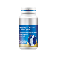 Capsules de glucosamine, chondroïtine et calcium pour la densité osseuse et le soutien immunitaire – Complément pour personnes d'âge moyen et âgées