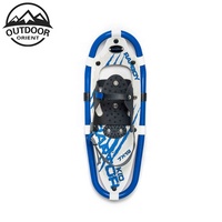 Accessoires de camping pour sports de plein air, bottes de randonnée, chaussures de sport, chaussures de neige pour enfants avec attaches à cliquet réglables pour filles et garçons
