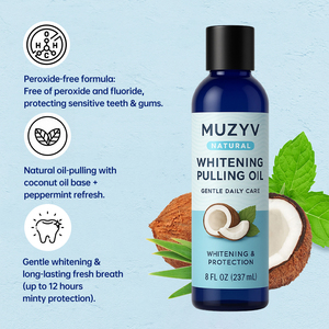 OEM dầu dừa kéo nước súc miệng răng tự nhiên làm trắng hơi thở tươi rượu miễn phí Fluoride - Product Image 2