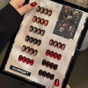 ชุดยาทาเล็บเจลแมวตา 10 สี ขายส่ง ไม่มีกลิ่น แม่เหล็กยึดติด ใช้กับยูวี สำหรับร้านทำเล็บ - Product Image 4