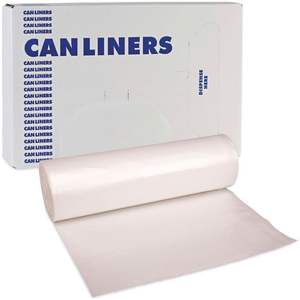 Sac poubelle en plastique HD Boardwalk 40-45 gal 40x46 11 microns 25 sacs/rouleau 10 rouleaux/carton - Product Image 5