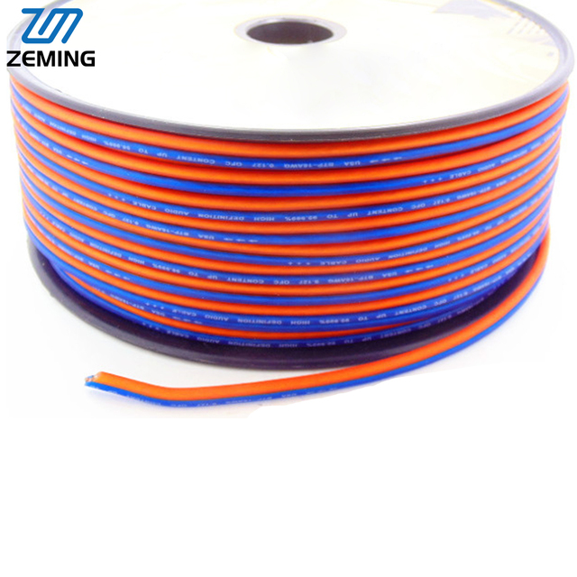 16GA Speaker Cable Copper-clad Aluminum Car Audio Speaker Wire Cable